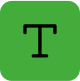 icon typographie
