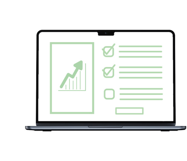 infographie de tableau de statistiques e-commerce